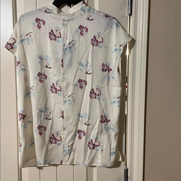 Nordstrom Signature Floral Silk Top - Picture 2 of 3